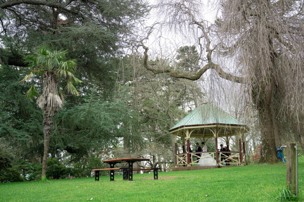 Daylesford wedding park wombat hill
